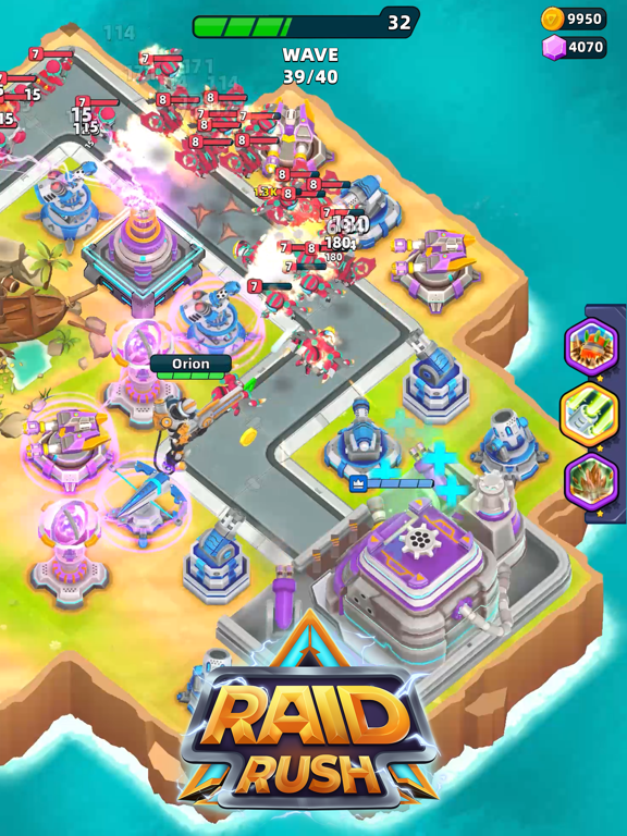 Raid Rush: Tower Defense TDのおすすめ画像1