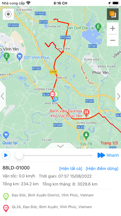 GPS Thiên Phương Screenshot