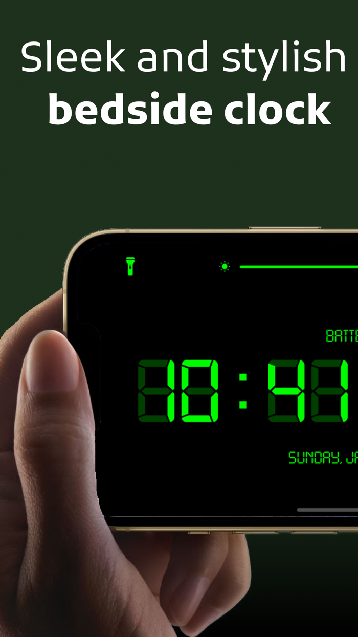 Digital Clock Nightstand Mode