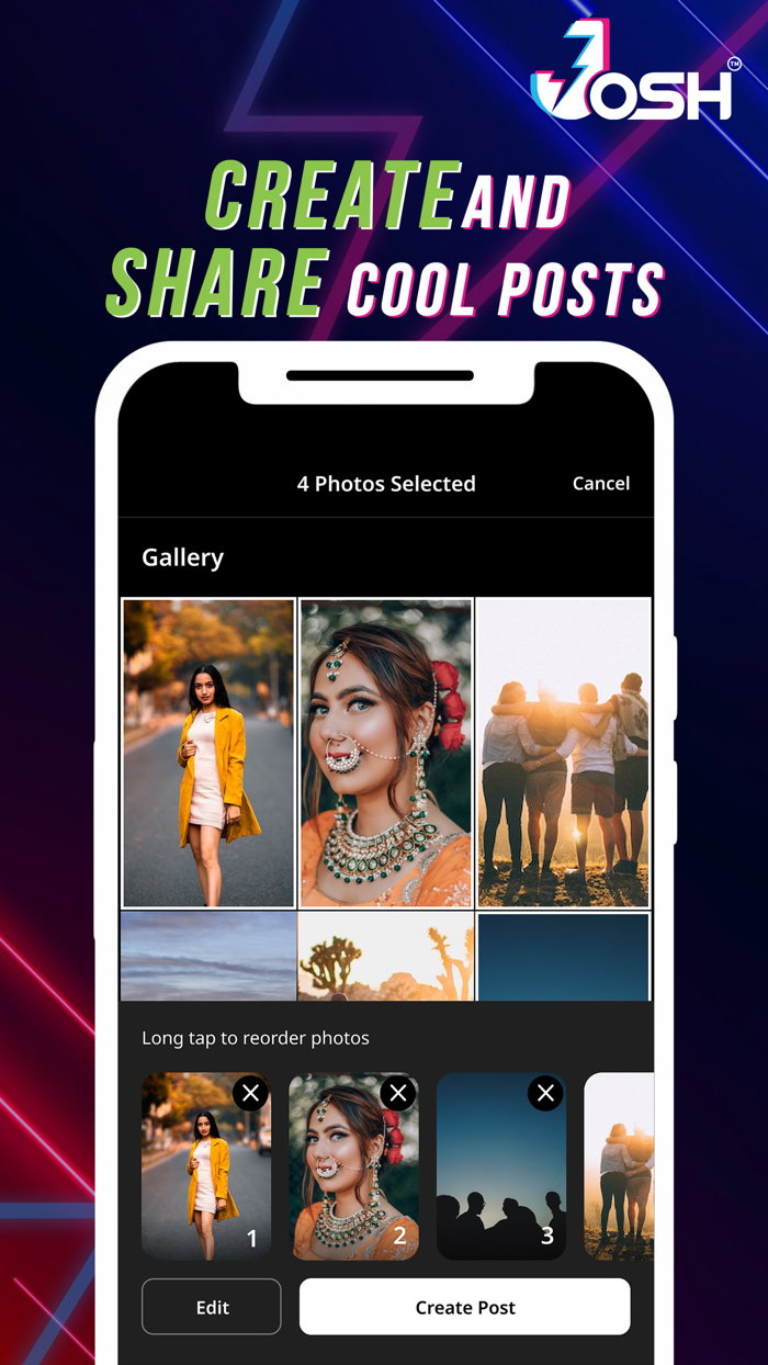Josh Indian Short Videos App