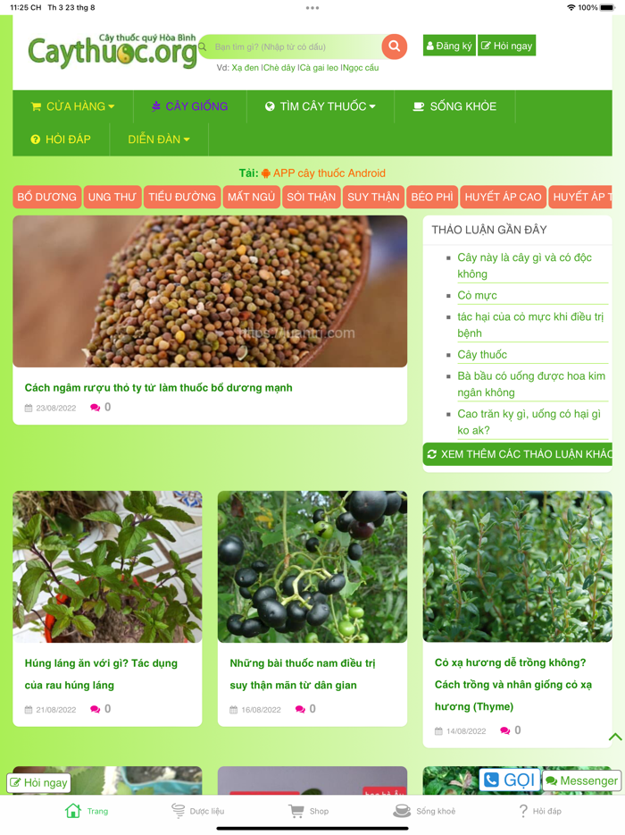 Cây thuốc quý Việt Nam