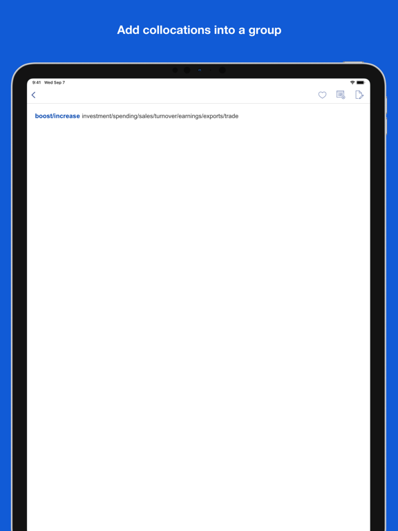 Screenshot #6 pour English Collocations By Topics