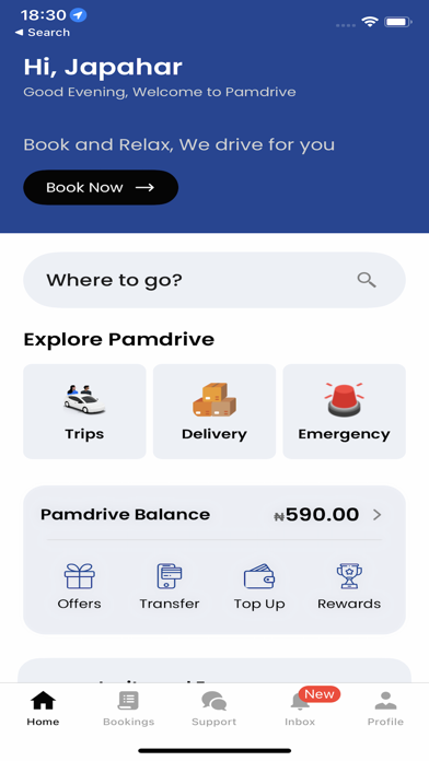 Pamdrive: proudly Nigeria Screenshot
