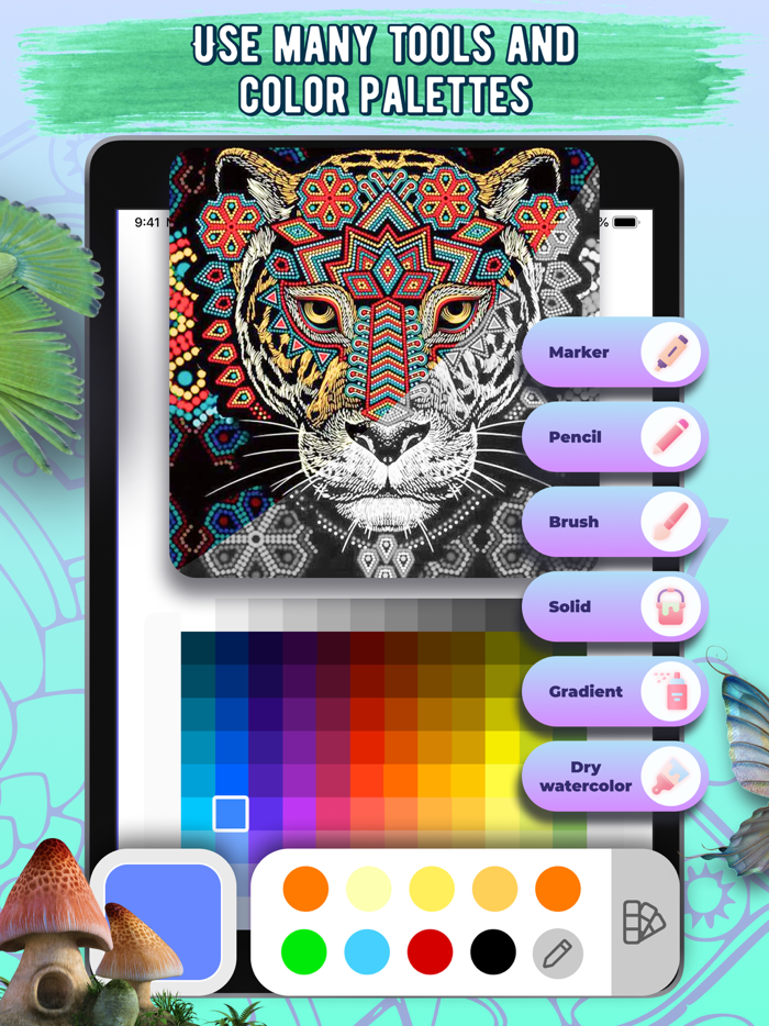 Coloring Games：Color by Number
