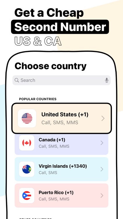 Text ON: Call Now Second Phone