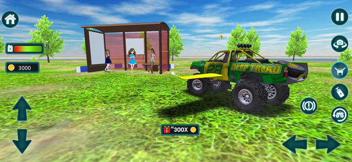 Flying Monster Truck Simulator