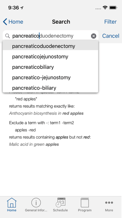 ACS Clinical Congress 2022 Screenshot