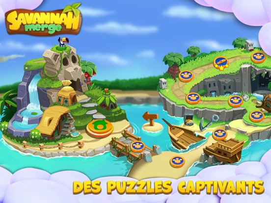 Screenshot #6 pour Savannah Merge: Garde animaux