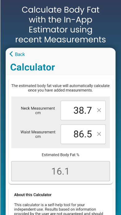 Body Measurement - Measure Up Screenshot