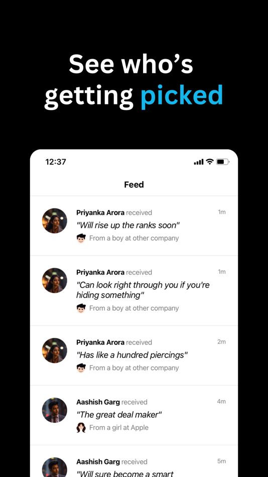 #6. Moots - Be Anonymous Be Real! (iOS) By: Parvesh Nehra