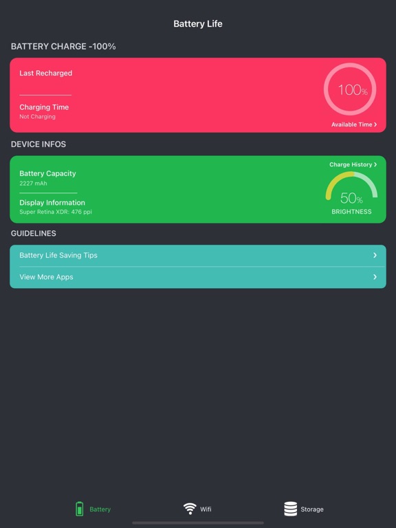 Screenshot #5 pour Battery Life checker