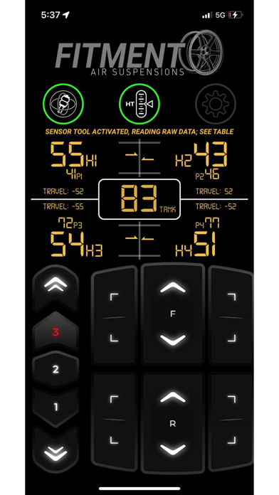 Fitment Screenshot