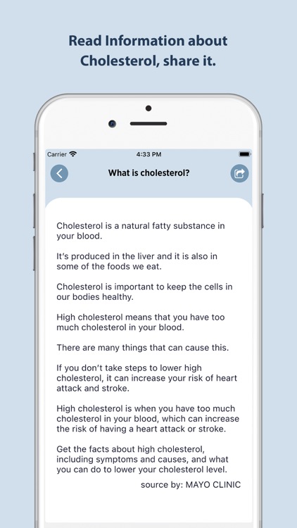 LDL: Cholesterol Tracker