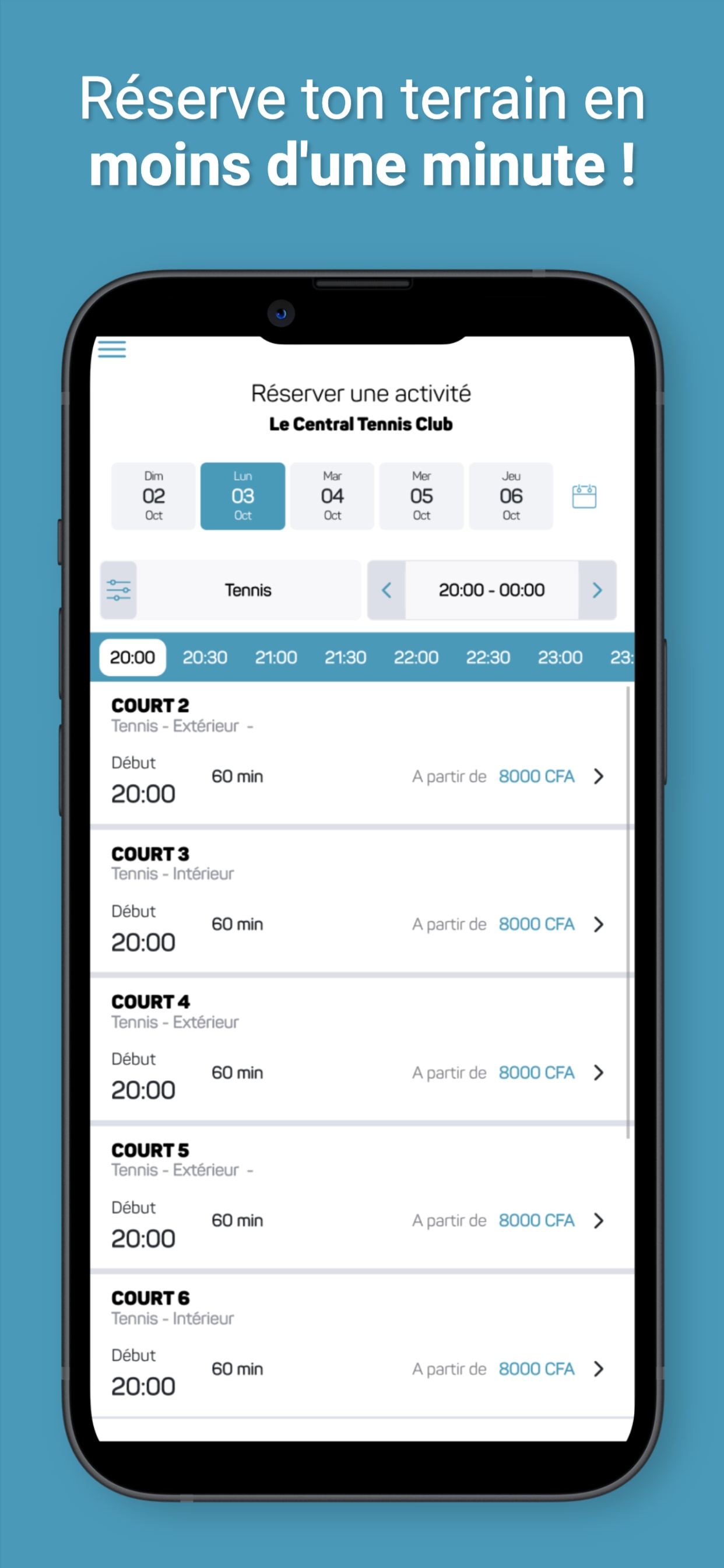 Central Tennis Club screenshot 3