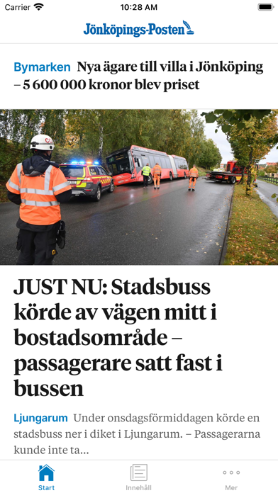 Jönköpings-Postens Nyhetsappのおすすめ画像1