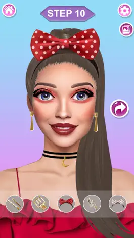 Game screenshot сделай сам макияж, мириться hack