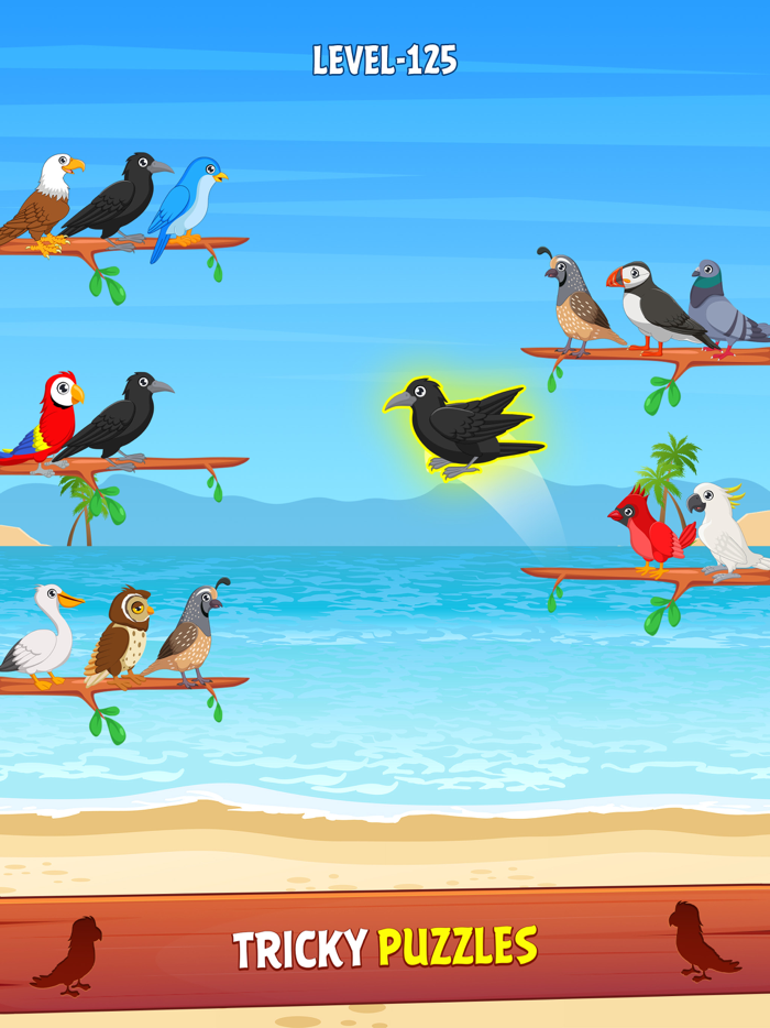 Bird Sort Puzzle Game