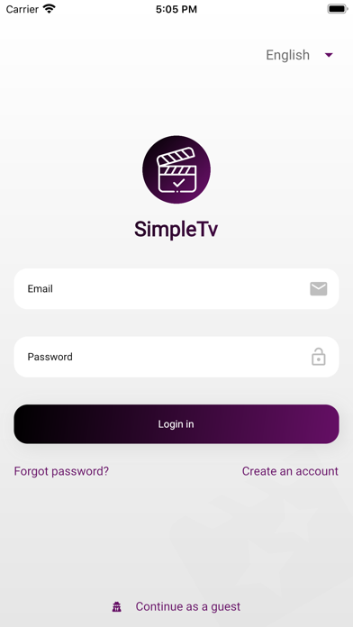 SimpleTvShows Screenshot