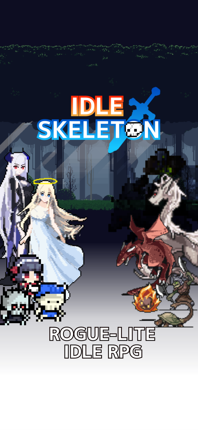 Idle Skeleton - Pixel RPG