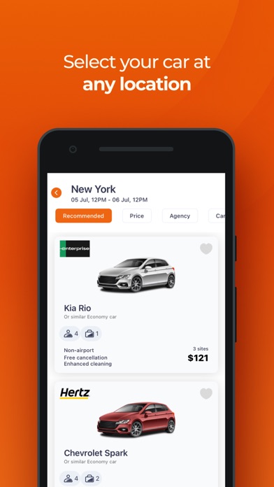 Car Rental・Rent-A-Car Screenshot