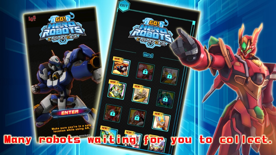 #1. Hero of Robots Go Index (iOS) 게시자: International Games System Co., Ltd.