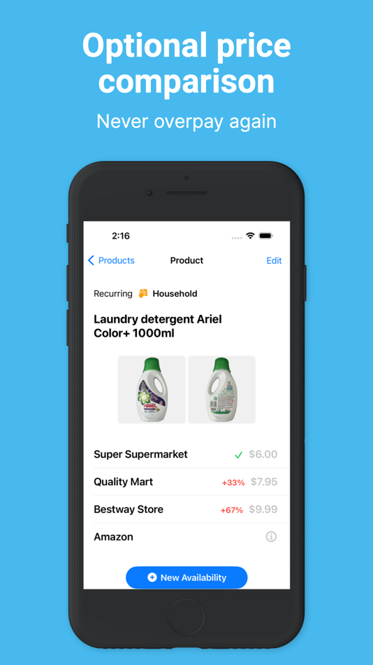 #7. Shopping List - Bread & Milk (iOS) Ved: Genesis Mobile d.o.o.