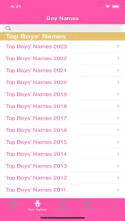 baby names helper & collection iphone screenshot 2