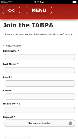 Game screenshot IABPA Mobile App hack