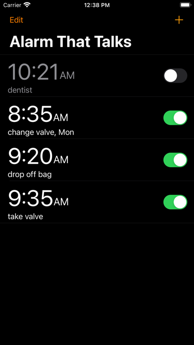 Alarm That Talks Screenshot