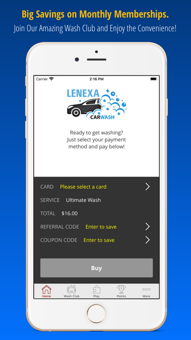 Lenexa Car Wash Screenshot