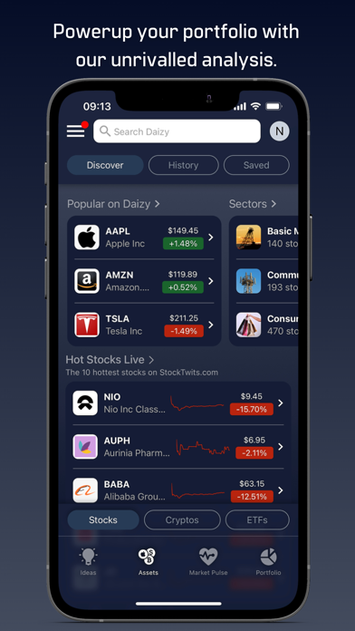 DAIZY - Conscious Investing Screenshot