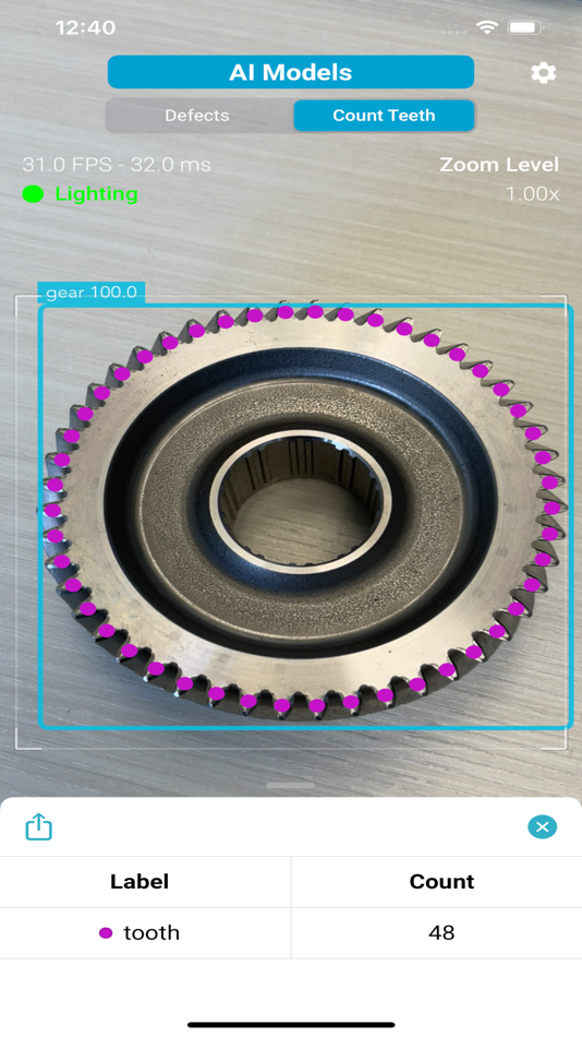 #8. Cendiant Gear Inspect Mobile (iOS) Podle: MusashiAI