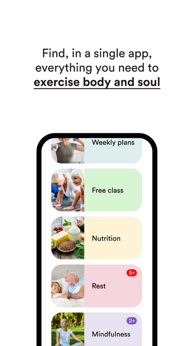 Sensalus Senior Fitness Screenshot