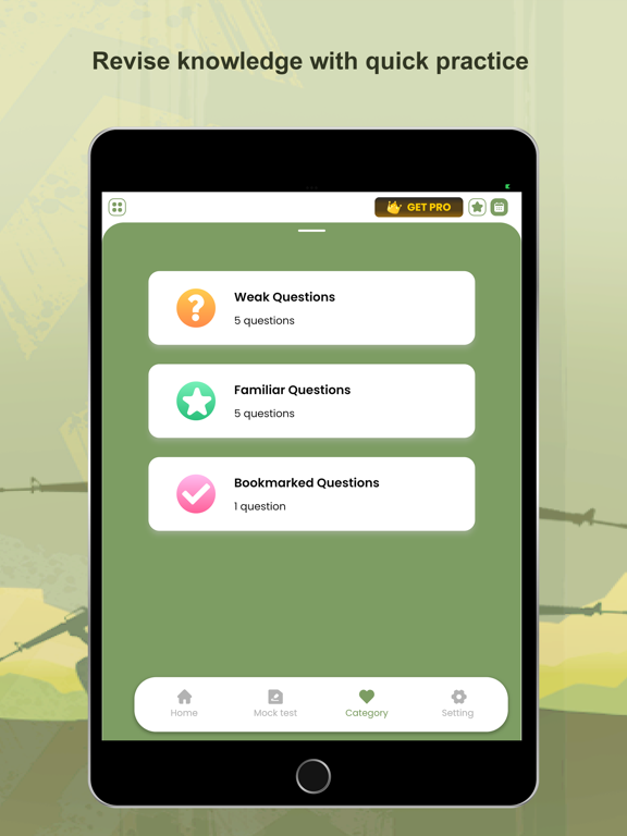 ASVAB Test Pro 2022 iPad screenshot 3 - Education app