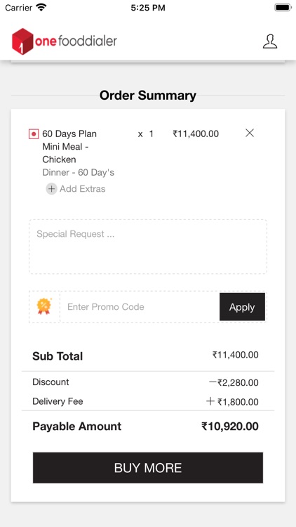 onefooddialer screenshot-4