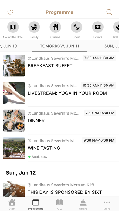 Severin*s Resort & Spa Screenshot