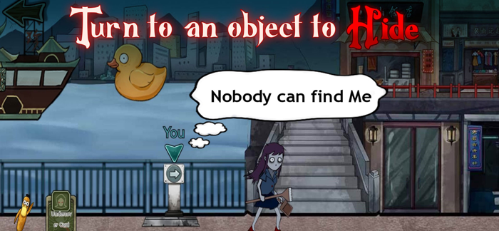 Hide and Seek：Nowhere to hide