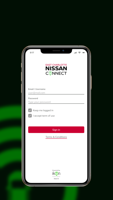 East Charlotte Nissan Connect Screenshot
