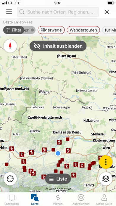 Pilgern in Niederösterreich Screenshot