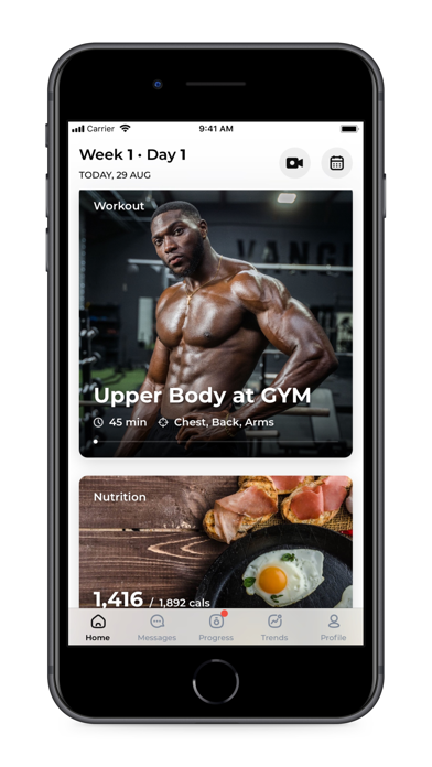 Alume Fitness Screenshot