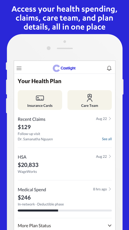 #1. Castlight Mobile (iOS) 由: Castlight Health