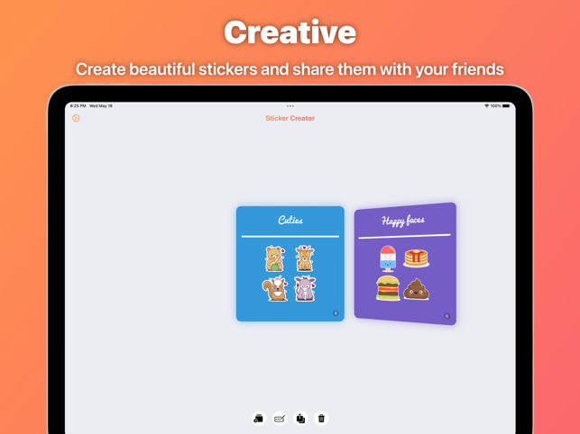 ‎Sticker Creator: Share Sticker Screenshot