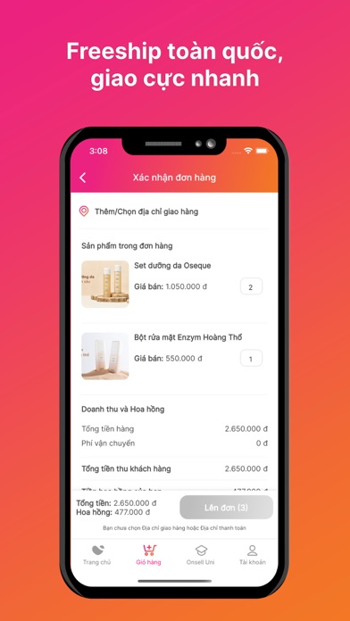 Onsell - Phụ nữ khởi nghiệp Screenshot