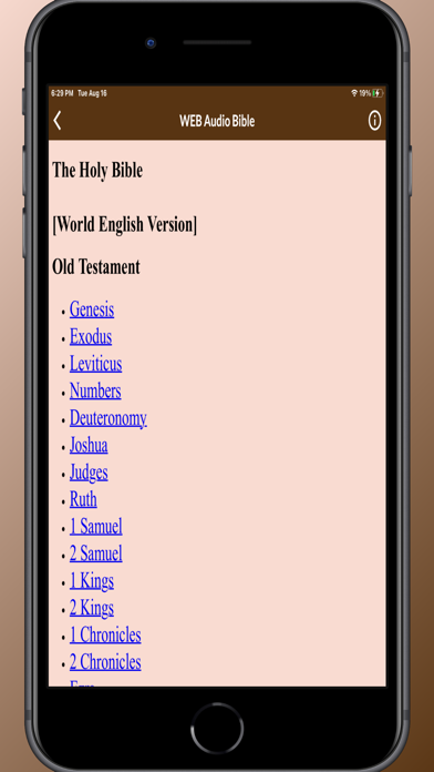 World English Bible WEB Audio screenshot 3