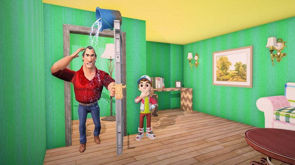 #3. Secret Neighbour Prank Sim 3D (iOS) 由: Naveed Afzal