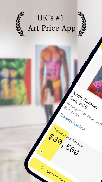 Screenshot #1 pour Limna: Art Gallery Prices