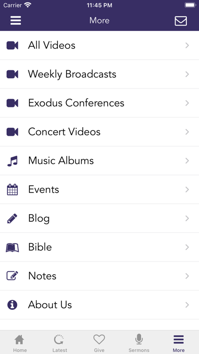 Evangel Life Ministries Screenshot