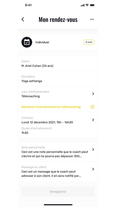 SportyLib Pro – Agenda sportif Screenshot