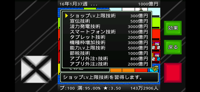 成金経営シミュレーションズ ホームセンターガーデンモバイル
