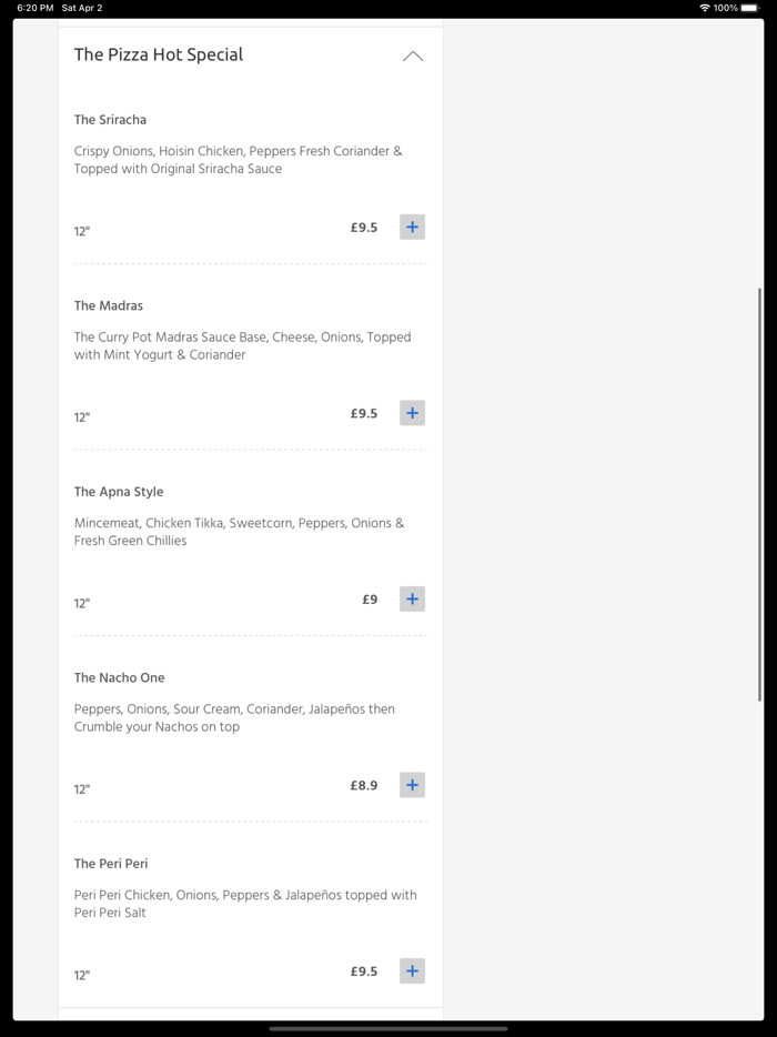 The Curry Pot Sheffield